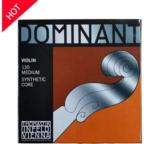 Free Shipping Thomastik Dominant 135B 135 Medium Violin Strings 4/4 Strings Full Set G D A E Strings
