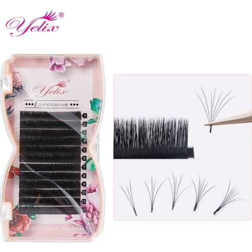 Yelix 2d-6d Magnetic Camellia Lashes False 1S Blossom Eyelashes Extension Mink Eye Lash Volume Fan Eyelashes Fake Lash Makeup