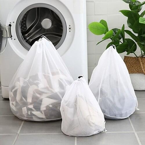 Washing Laundry Bag Clothing Care Foldable Protection Net Filter Underwear Bra Socks Underwear Washing Machine Clothes Accessory