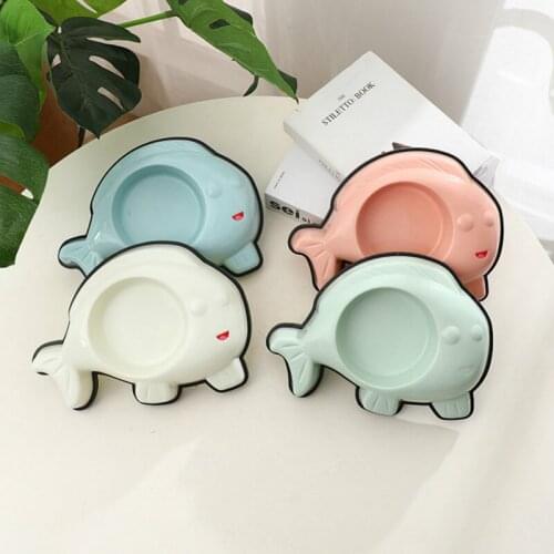 Pet Bowl Multicolor Cartoon Fish Mouth Type Dog Bowl Dog Cat Durable Slip Resistant Fall Food Utensils Pet Supplies Wholesale
