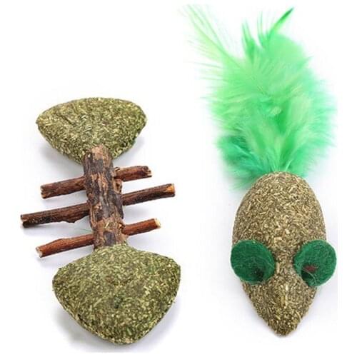 Pet Cats Removes Hairballs Chew On Wood Toys Safety Healthy Cat Mint Toy Pet Teeth Grinding Catnip Claws Cat Mint Scratcher