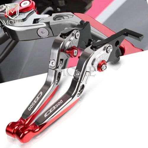 Motorcycle CB500 CNC Adjustable Folding Extendable Brake Clutch Levers For Honda CB500 CB 500 1994-1996 1995 Brake Clutch Levers