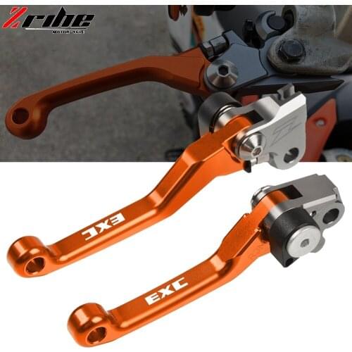 Motorcycle CNC Pivot Brake Clutch Levers For SX XC XCW EXC EXCF XCFW SXF SXR EXCR 125 144 150 200 250 300 350 450 500