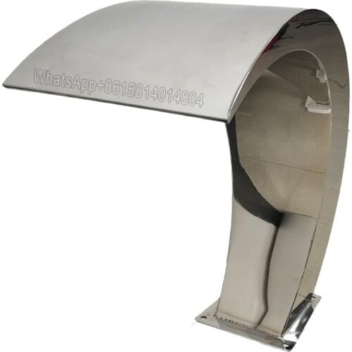 Stainless steel garden waterfall fountain,Garden Swimming pool fountain,Sauna Massage nozzle,Swimming pool water feature