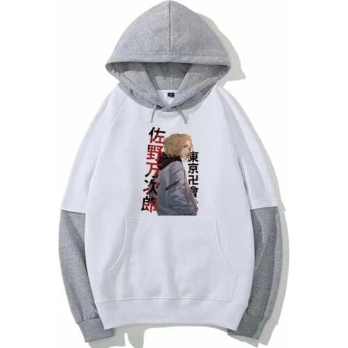 2021 Janpanese Anime Tokyo Revengers Hoodie Men Long Sleeve Hip Hop Pullover Sweatshirts