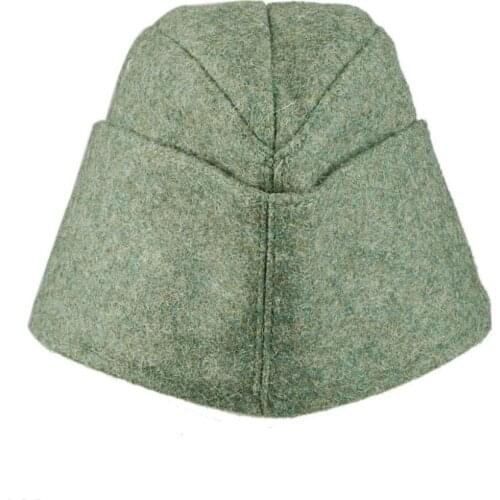 Tomwang2012. WWII WW2 GERMAN ARMY EM ENLISTED MAN PANZER WOOL SOLDIER HAT GARRISON CAP MILITARY COLLECTION WAR REENACTMENTS