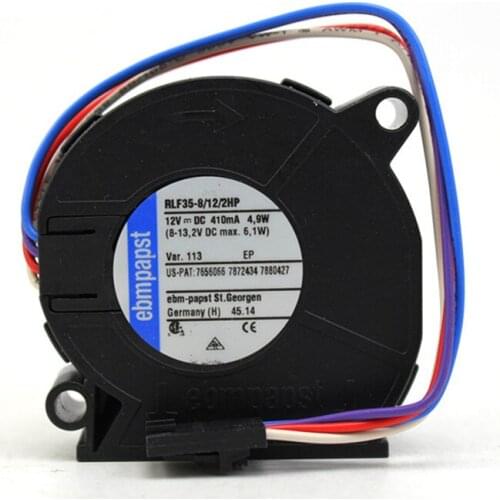 RLF35-8/12/2HP 12V 0.41A 4-line server turbofan 6months Warranty