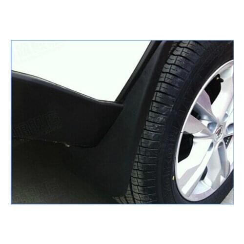 Free shipping! Higher star PP material 4pcs Mudguards,fenders for Nissan X-trail 2008-2013