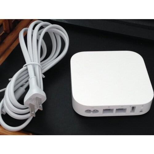 AirPort Express A1392 MC414LL/A 802.11n 600 Mbps 1-Port 10/100 Wireless Wi-Fi Router AirPlay WIFI for Apple