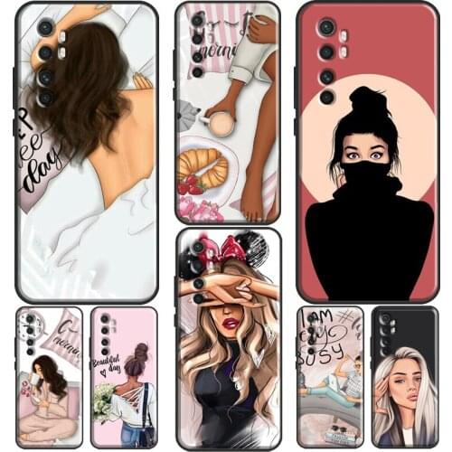 Girly Best Friends Sisters Forever For Xiaomi Mi 11 Lite Note 10 Mi 10T Pro A3 Mi 11 Ultra Phone Case For POCO X3 Pro M3 F3