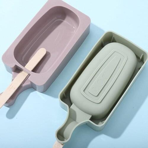 Home Silicone Popsicle Mold DIY Reusable Universal Ice Pop Mold Ice Cream Mold DIY Homemade Fruit Juice Dessert Mold