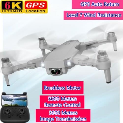 5000M GPS Follow Shoot Brushless RC Folding Drone 6K HD Camera Auto Return 3KM Transmission WiFi FPV APP Control RC Quadcopter