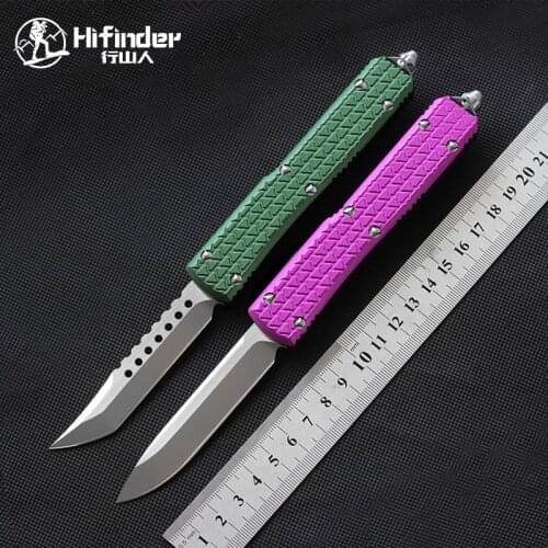 Hifinder Star Wars D2 Blade Aluminum Handle Outdoor Self-defense Survival EDC Tool Camping Hunting Kitchen Utility Knife