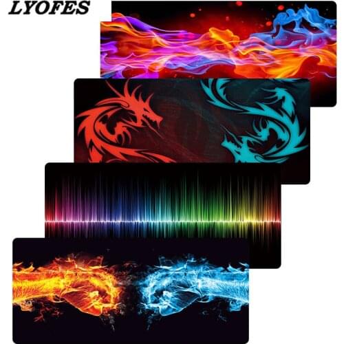 Gamer Deskpad Laptop Mouse Mat Writing Desk Mats Gaming Mouse Pad Extra Large 80x30cm Computer Keyboard Mousepad for PC