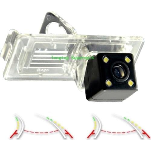 CCD 600Line Intelligent Dynamic Trajectory Tracks Rear View Camera for Renault Megane 2 II 3 III Espace 4 Clio 3 Lutecia