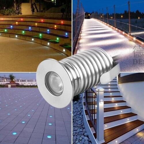1W 3W CREE IP67 D35mm Mini Led Buried Lamp DC12V 24V Bulb Spot Light for Garden Landscape Lighting CE RoHS Spotlight