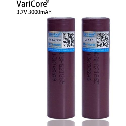1-10PCS VariCore New Original HG2 18650 3.7V 3000mAh Li-ion battery discharge 20A Dedicated Electronic Power Battery