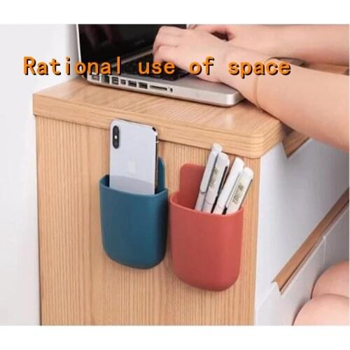 Storage Box Wall-Mounted Remote Control Storage Box air Conditioning Remote Control TV Storage Box Holder Phone Box Magic Box