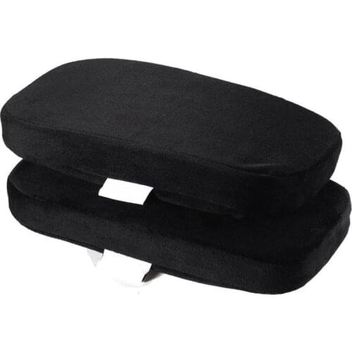 New Chair Armrest Pad Ergonomic Memory Foam Comfortable Office Chair Armrests For Elbow And Forearm Pressure Relief
