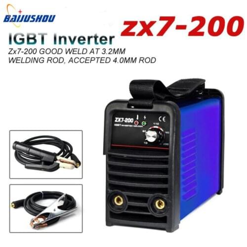NEW ZX7-200 Welder Inverter ARC 200Amp Welding Machine DC iGBT Stick Portable