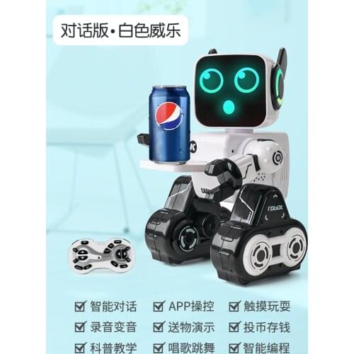YL Robot Childrens Toy Boy Small Intelligent Dialogue Remote Control Programming Early Education Dancing Electric Robot Girl