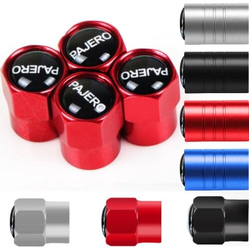 Car Styling Metal Wheel Stem Covers Tire Valve Caps Decoration for lancer asx outlander pajero l200 mitsubishi galant