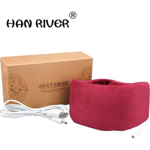 USB benchmark hot compress neck with neck cover electric hot compress neck neck fatigue