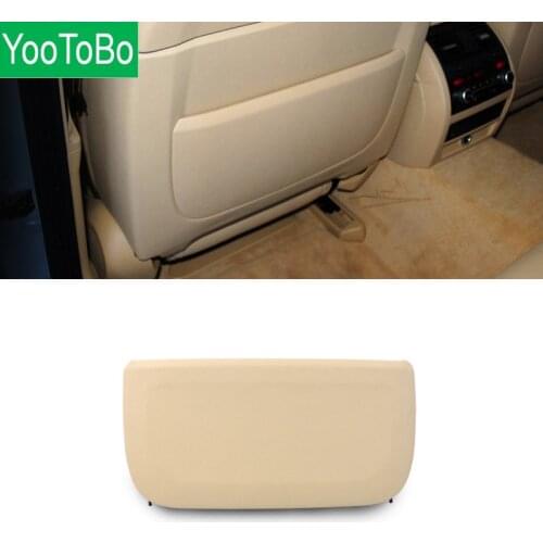 YOOTOBO LHD RHD Auto Car Seat Back Cover panel Part Replacement Accessories Beige Black For BMW F10 F01 F02 5 series GT