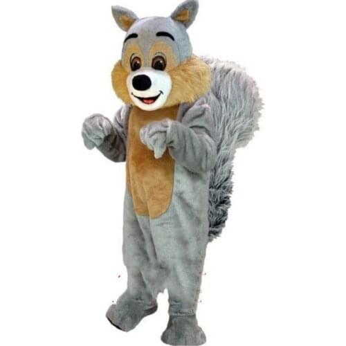 Squirrel Mascot Costume Suits Cosplay Party Game Dress Outfits Clothing Chic Carnival Cartoon Character Halloween Easter Adult
