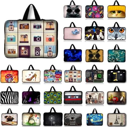 10 11.6 13 13.3 14.4 15.6 17.3 inch Handle Laptop Sleeve Bag Notebook Smart Cover Case PC Handbag For Macbook Air/Pro/Retina #R