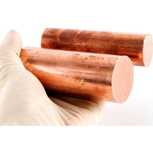 10mm Solid copper round rod anode electrode Cu bar cylinder stick copper plating solution DIY craft Tool Part customized