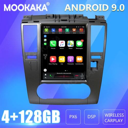 For Nissan TIIDA 2008-2011 Tesla Screen Android Px6 Car Multimedia Stereo Player Carplay GPS Navigation Head Unit DVD