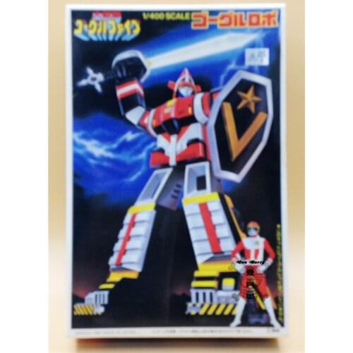 Bandai Genuine Dai Sentai Goggle V Scale 1/400 Rare Out of Print Assembling Action Figure Model Toys