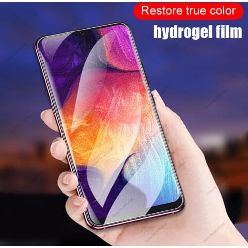 Hydrogel Film For Samsung Galaxy A30S A50S A30 A50 S A 30 50 S 30S 50S Not Glass Soft Film A80 A70 A60 A40 A20 A10 Screen Covers
