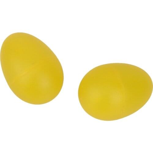 Red + Blue+ Yellow Pair hand Egg Maracas Shakers Rumba Musical Toy