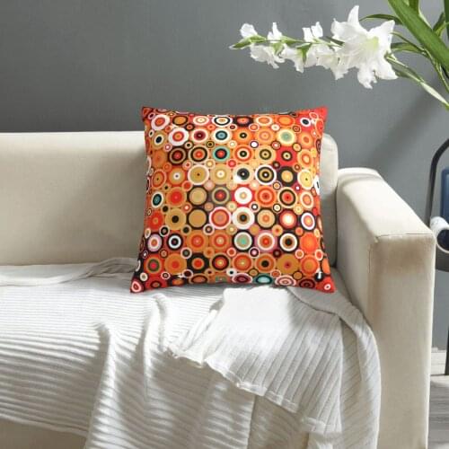Geometric Pattern Dots And Circles pillowcase printed cushion cover sofa waist pillow pillow cover