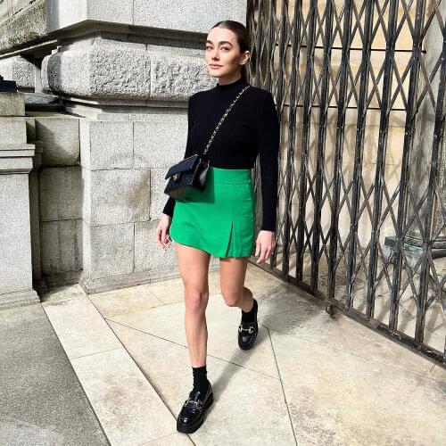 Женские шорты с высокой талией NORPOJIN China At AliExpress