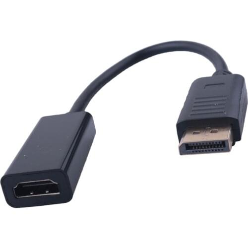 DP to HDMI-Compatible Adapter Male To Female Display Port to 1080P HDMI-Compatible Cable Adapter Converter For HP/DELL Laptop PC