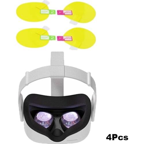 Lens Film VR Screen Protective Film for Oculus Quest 2 VR Virtual Reality Headset Helmet Anti Scratch Lens Protector Lenses