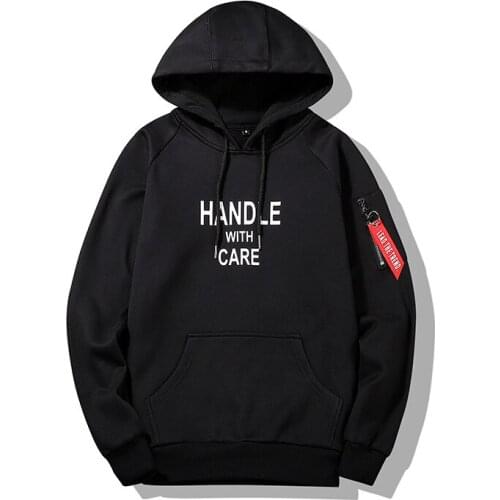 PLUSHONOR Men's Kangaroo Hoodies