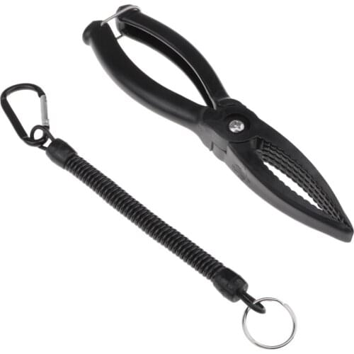 Fishing Holder Clamp Fish Pliers Gripper Grabber and Prevent Missing Rope