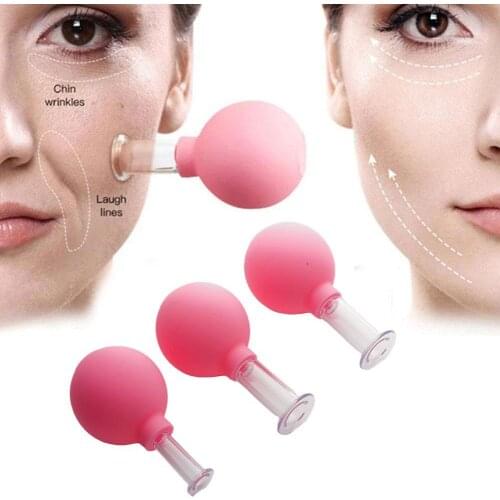 Silicone Cupping Massage Body Cup Lifting Moisture Absorber Anti-Cellulite Suction Cup Vacuum Cupping Massage Cup Body Care