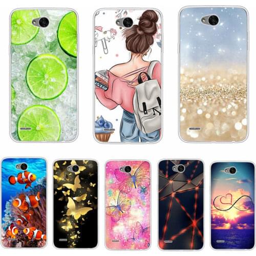 Silicone Case For LG X Power 2 Full Protective Flower Pattern Back Cover Case For LG X Power 2 Phone Case Coque