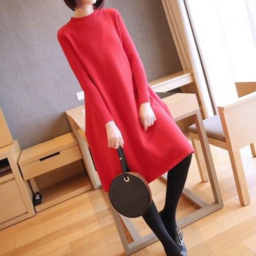 SuperAen Fashionable Knitted Dresses