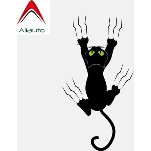 Aliauto Creative Car Sticker Crazy Cat Claw PVC Waterproof Reflective Cartoon Decal Automobile Motorcycles Accessories,15cm*8cm