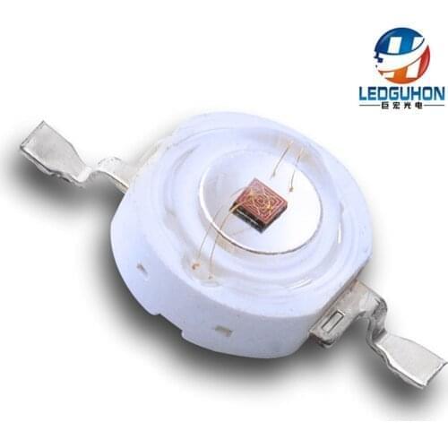 High Quality 3W Red 660-665nm lamp 42mil LED For Alarm Light