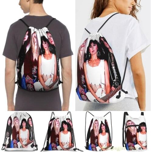 The Bangles #7 Enambelas16 Band Classic Internasional Travel Sports Gym Bag Waterproof Drawstring Backpack Training Fitness Bag