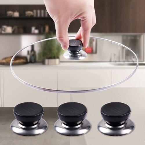 1/3PCS Universal Replacement Kitchen Cookware Pot Pan Lid Hand Grip Knob Cookware Lids Handle Cover Kitchen Accessories