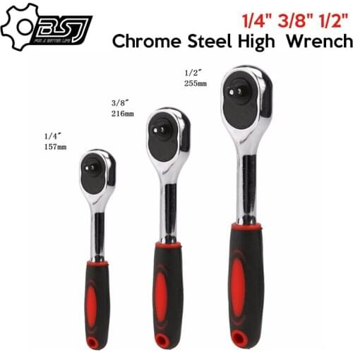 1/4"3/8''1/2''Torque And Ratchet Wrench Set Repair Tools For Vehicle Bicycle Bike Socket Wrench Kit Tool