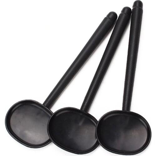 10PCS Eye Occluder Professional Black Handheld Optometry Tool Eye Occluder Block Plate for Vision Test Eyesight Exam